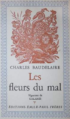 Bild Nr.1: 134-1162 Baudelaire,C.: (Literatur und illustrierte Bücher 20.Jahrhundert - Alte Literatur in modernen Ausgaben)