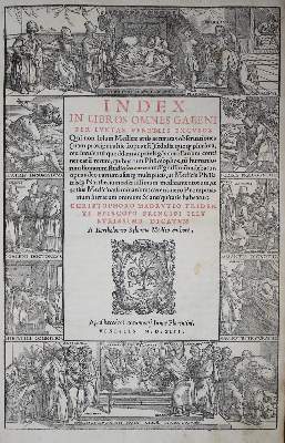 Bild Nr.1: 134-124 Galenus,C.: (Alte Drucke, Handschriften und Theologie)
