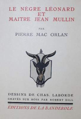Bild Nr.1: 134-1281 Mac Orlan,P.: (Literatur und illustrierte Bücher 20.Jahrhundert - Alte Literatur in modernen Ausgaben)