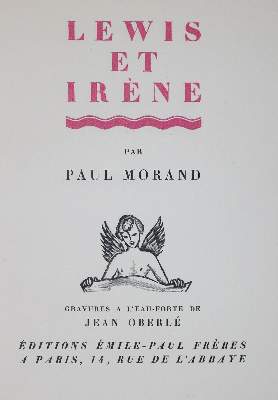 Bild Nr.1: 134-1293 Morand,P.: (Literatur und illustrierte Bücher 20.Jahrhundert - Alte Literatur in modernen Ausgaben)