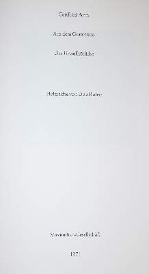 Bild Nr.3: 134-1324 Benn,G.: (Rohse)
