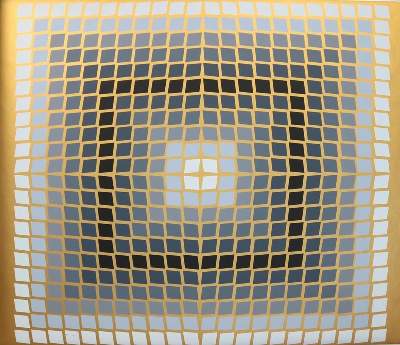 Bild Nr.15: 134-1353 Descartes,R.: (Vasarely)
