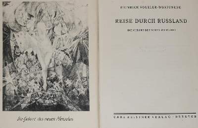 Bild Nr.1: 134-1358 Vogeler-Worpswede,H.: (Literatur und illustrierte Bücher 20.Jahrhundert - Alte Literatur in modernen Ausgaben)
