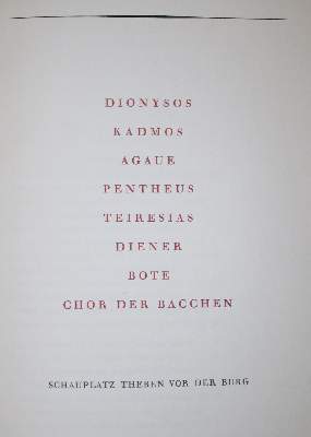 Bild Nr.1: 134-1364 Euripides.: (Werth)