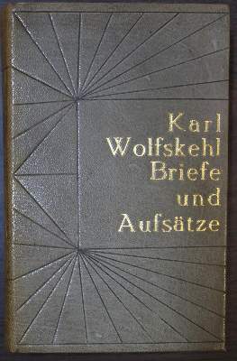 Bild Nr.1: 134-1365 Wolfskehl,K.: (Literatur und illustrierte Bücher 20.Jahrhundert - Alte Literatur in modernen Ausgaben)