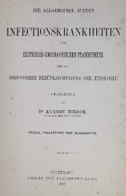 Bild Nr.1: 134-1420 Hirsch,A.: (Medizin)