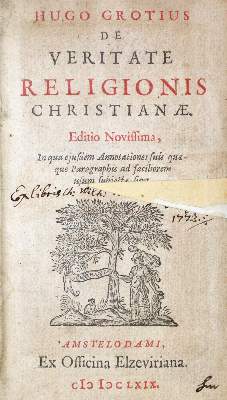 Bild Nr.2: 134-143 Grotius,H.: (Alte Drucke, Handschriften und Theologie)