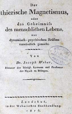 Bild Nr.1: 134-1432 Weber,J.: (Medizin, Magnetismus)