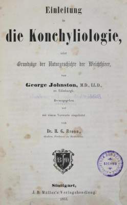 Bild Nr.1: 134-1475 Johnston,G.: (Zoologie, Konchyliologie)