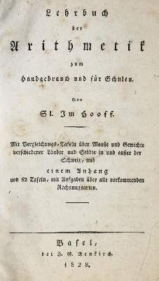 Bild Nr.1: 134-1556 Im Hooff,S.: (Verschiedene Gebiete - Varia, Mathematik)