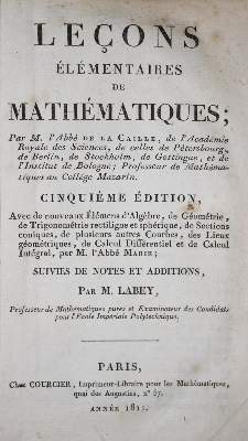 Bild Nr.1: 134-1557 La Caille,(N.L.de.).: (Verschiedene Gebiete - Varia, Mathematik)