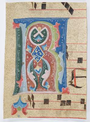 Bild Nr.1: 134-156 Initiale R.: (Handschriften)