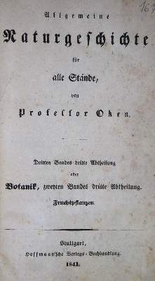 Bild Nr.1: 134-1564 Oken,(L).: (Verschiedene Gebiete - Varia)
