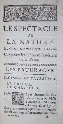 Bild Nr.1: 134-1573 (Pluche,N.A.).: (Verschiedene Gebiete - Varia)