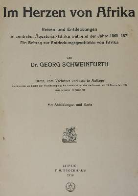 Bild Nr.1: 134-1610 Schweinfurth,G.: (Afrika)