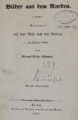 Bild Nr.1: 134-1637 Schmidt,E.O.: (Arktis-Antarktis-Nordländer)