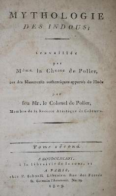 Bild Nr.1: 134-1655 Polier,(A.L.H.)de u. (M.E.)de Polier.: (Asien, Indien)