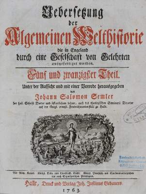 Bild Nr.1: 134-1666 Semler,J.S.: (Asien)