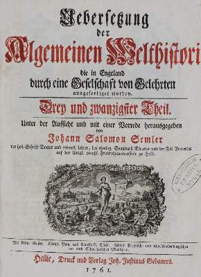 Bild Nr.1: 134-1667 Semler,J.S.: (Asien)