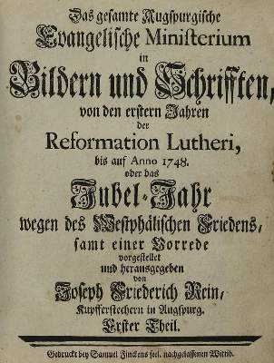 Bild Nr.2: 134-1682 Rein,J.F.: (Deutschland, Augsburg, Portrait)