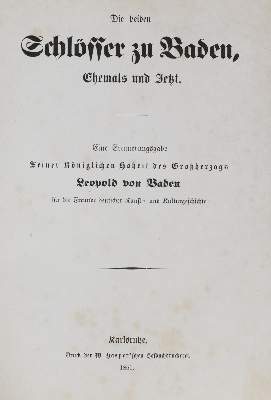 Bild Nr.2: 134-1683 (Krieg von Hochfelden,G.H.).: (Deutschland, Baden-Baden)
