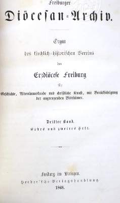 Bild Nr.1: 134-1729 Freiburger Diöcesan-Archiv.: (Deutschland, Freiburg)