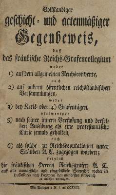 Bild Nr.1: 134-1746 (Hohenlohe-Schillingsfürst,K.A.v. u. J.V.Jörg).: (Deutschland)