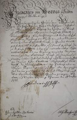Bild Nr.1: 134-1762 Friedrich, Herzog v. Mecklenburg.: (Deutschland, Mecklenburg)