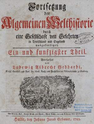 Bild Nr.1: 134-1763 Gebhardi,L.A.: (Deutschland, Mecklenburg)