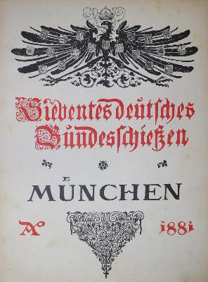 Bild Nr.1: 134-1766 Bundesschießen.: (Deutschland, München)