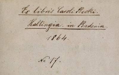 Bild Nr.3: 134-1818 Jägerschmid, K. F. B.: (Deutschland, Schwarzwald)