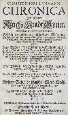 Bild Nr.1: 134-1821 Lehmann,C.: (Deutschland, Speyer)