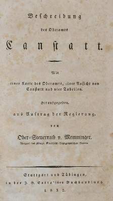 Bild Nr.2: 134-1824 Memminger,(J.D.G.).: (Deutschland, Stuttgart)