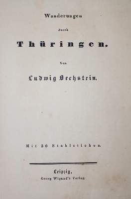 Bild Nr.1: 134-1825 Bechstein,L.: (Deutschland, Thüringen)