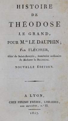 Bild Nr.1: 134-1901 Flechier,(E.).: (Italien, Theodosius der Große)