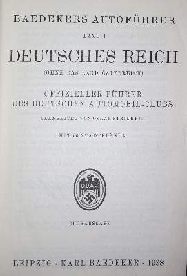 Bild Nr.2: 134-1956 Autoführer.: (Verschiedene Länder - Geschichte, Baedeker)