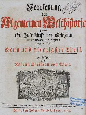 Bild Nr.1: 134-1980 Engel,J.C.v.: (Verschiedene Länder - Geschichte, Balkan)