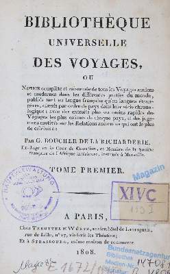 Bild Nr.0: 134-1990 Boucher de la Richarderie,(G.).: (Verschiedene Länder - Geschichte)