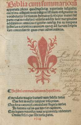Bild Nr.1: 134-20 Biblia: (Bibeln)