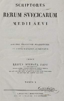 Bild Nr.1: 134-2058 Fant,E. u.a. (Hrsg.): (Verschiedene Länder - Geschichte, Schweden)