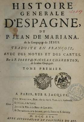 Bild Nr.1: 134-2068 Mariana,J.de.: (Verschiedene Länder - Geschichte, Spanien)