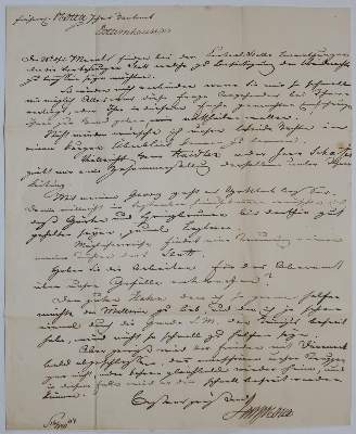 Bild Nr.1: 134-2091 Cotta von Cottendorf, Johann Georg Freiherr,: (Autographen)