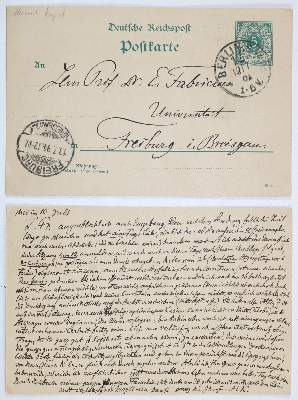 Bild Nr.1: 134-2104 Kiepert, Heinrich,: (Autographen)