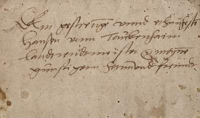 Bild Nr.1: 134-2112 Minckwitz, Erasmus von,: (Autographen)