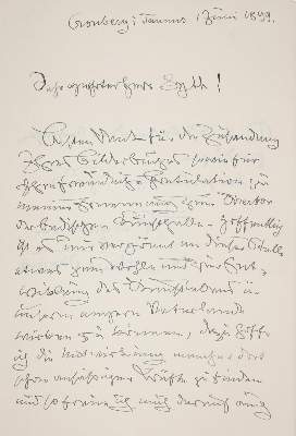 Bild Nr.1: 134-2134 Thoma, Hans,: (Autographen)