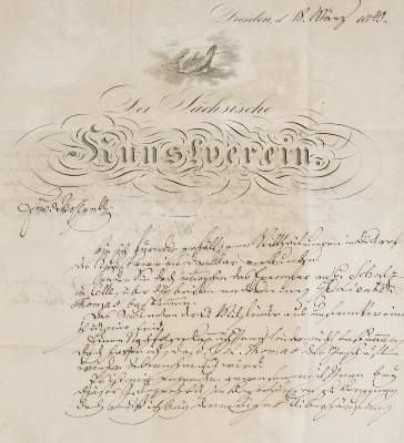 Bild Nr.1: 134-2137 Winkler, Carl Gottfried Theodor,: (Autographen)