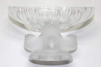 Bild Nr.2: 134-2158 Lalique Nogent Vogelschale.: (Varia, Glas)