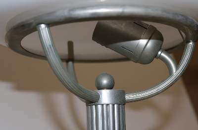 Bild Nr.3: 134-2163 Art Deco Lampe: (Varia, Lampen)