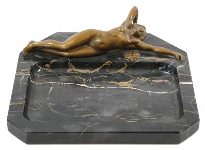 Bild Nr.1: 134-2192 Schwarze Marmorschale: (Varia, Schale)