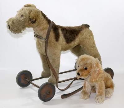 Bild Nr.1: 134-2210 Steiff Foxterrier: (Varia, Spielzeug)